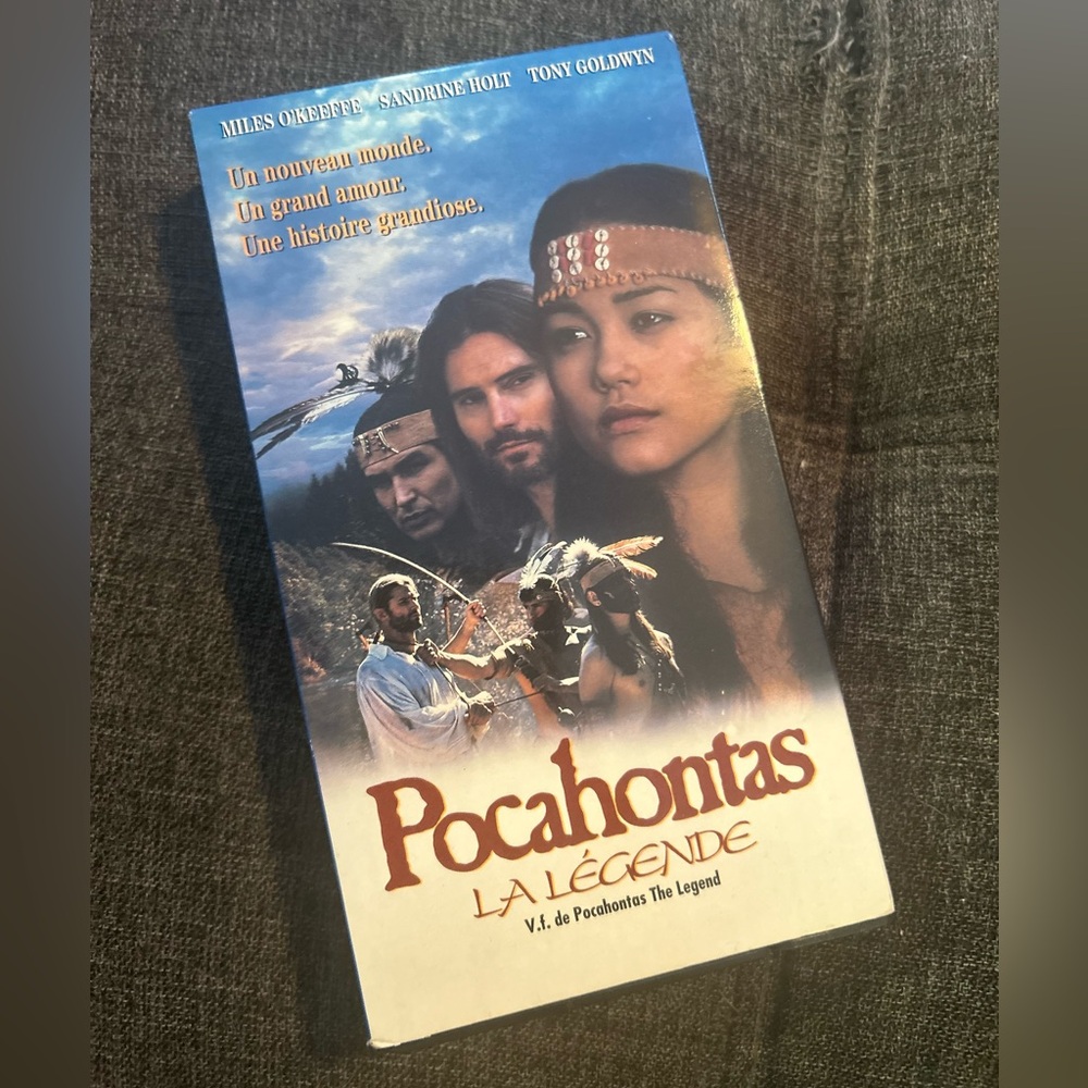 VHS Pocahontas – La Légende – Version française – Film aventure / romance